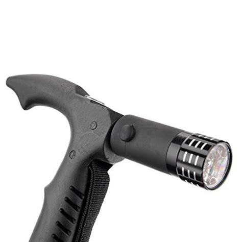 stick on flashlight|walking stick flashlight.